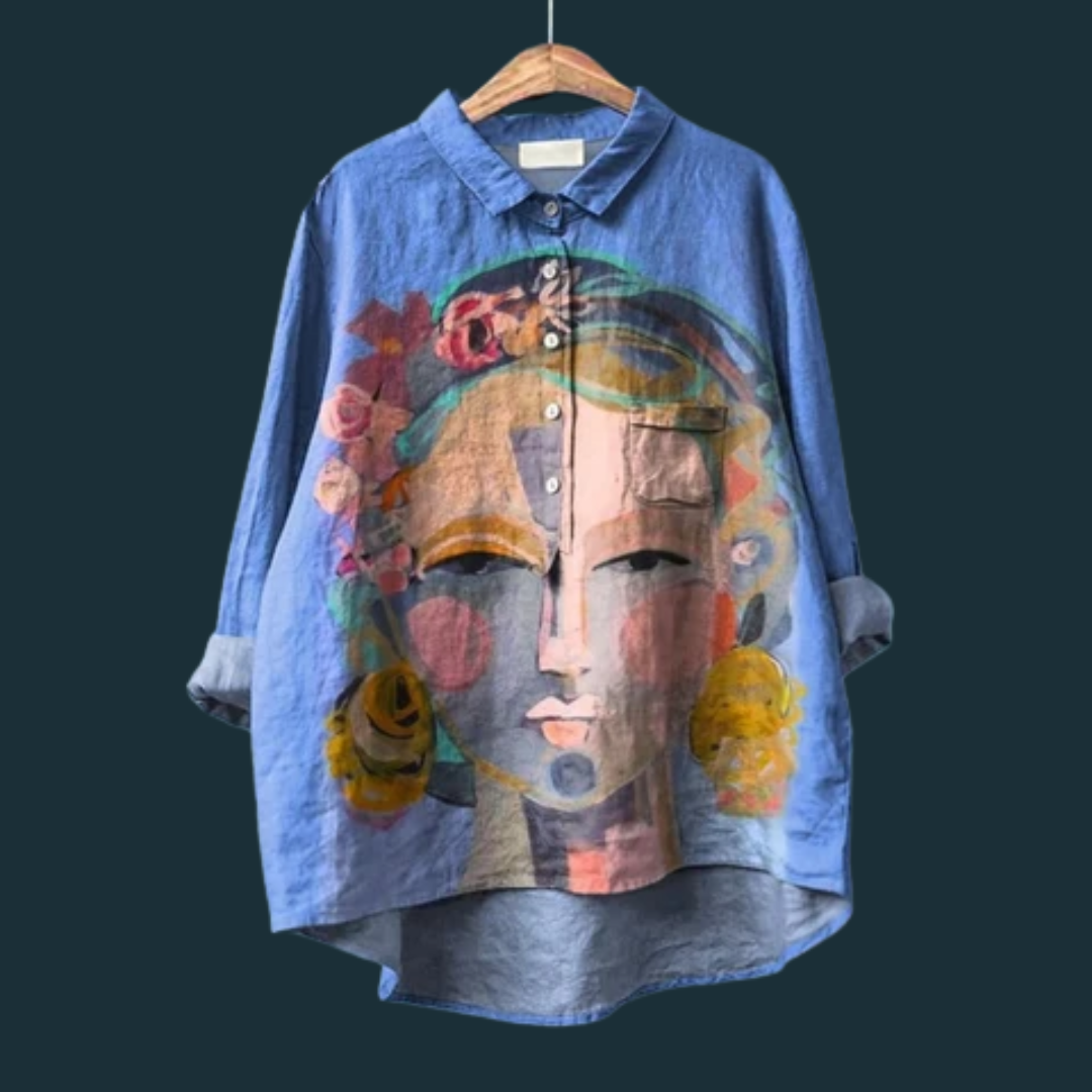 Chemise Femme Artistique Colorée