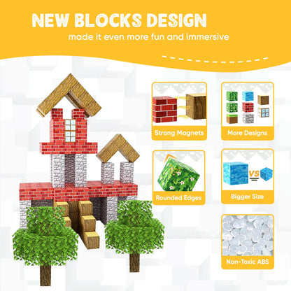 Venta™ STEM Learning Magnetic Building Blocks.