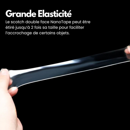 Nanotape™ - Scotch double face ultra résistant (1 Scotch acheté = 1 offert)