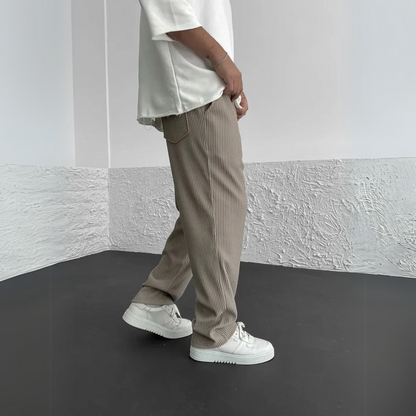 Ripp-Hose mit lockerem Sitz
