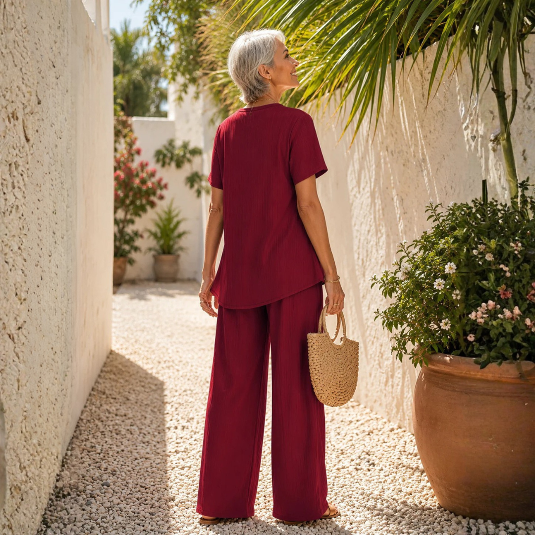 Ensemble deux pièces élégant et confortable