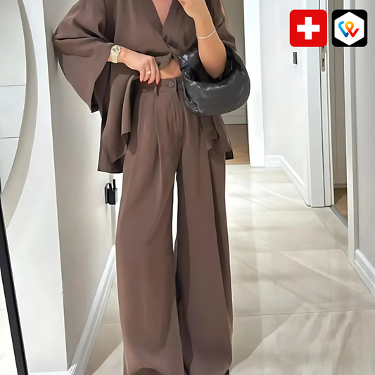 Elegantes Weitgeschnittenes Set – Lässig & Stilvoll