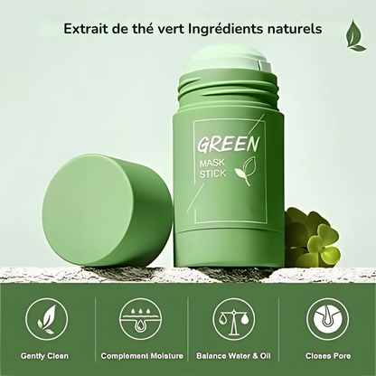 Green Mask Stick – Thé Vert & Pureté Instantanée