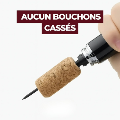 Tire-bouchon à pression d’air