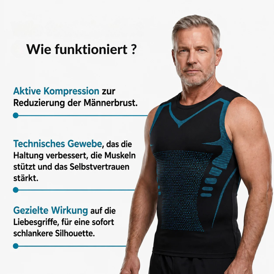 Sous-vêtement de compression gainant homme