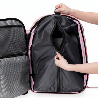 Erweiterbare Reisetasche für das Handgepäck