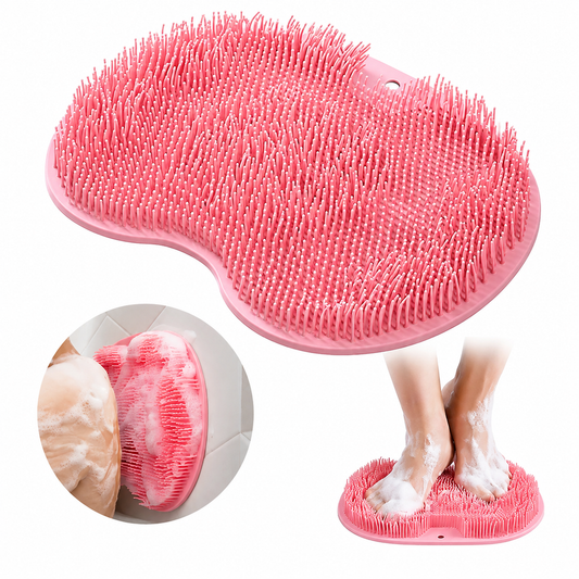 Tapis exfoliant silicone pieds