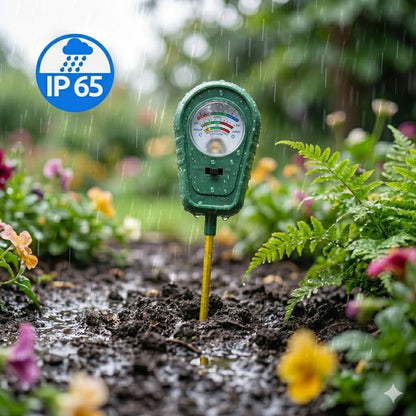Testeur de sol 3-en-1 pour plantes