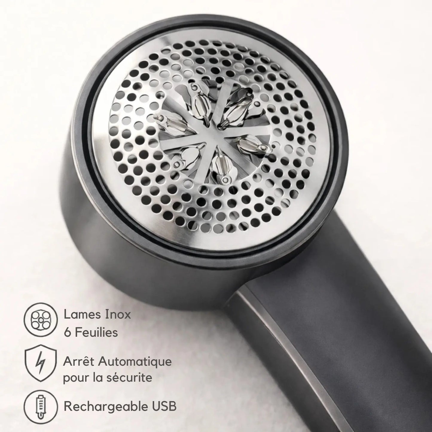 Éliminateur de Peluches Rechargeable 2.0