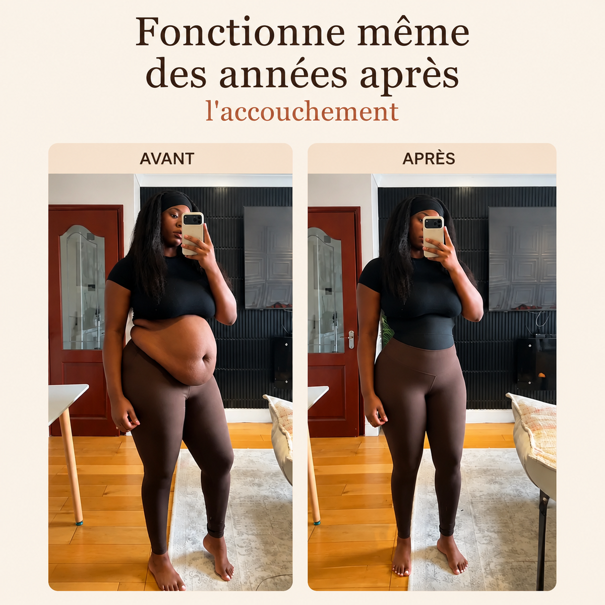 Ceinture abdominale post-partum