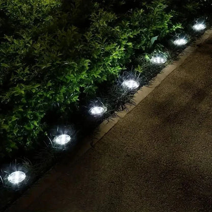 Lampe solaire extérieure LED en acier