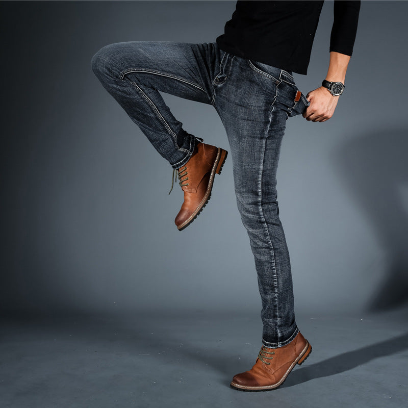 Bequeme Slim-Fit-Stretchjeans für Herren