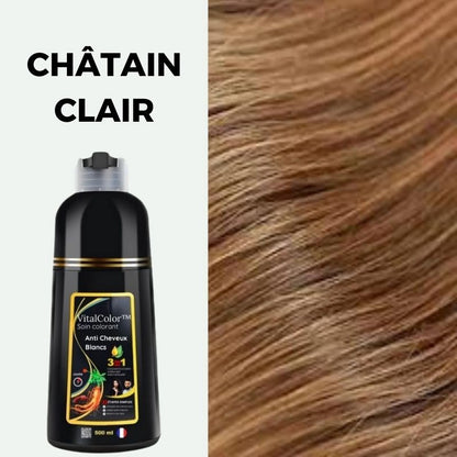 VitalColor™ - Shampoing Colorant Anti Cheveux Blancs