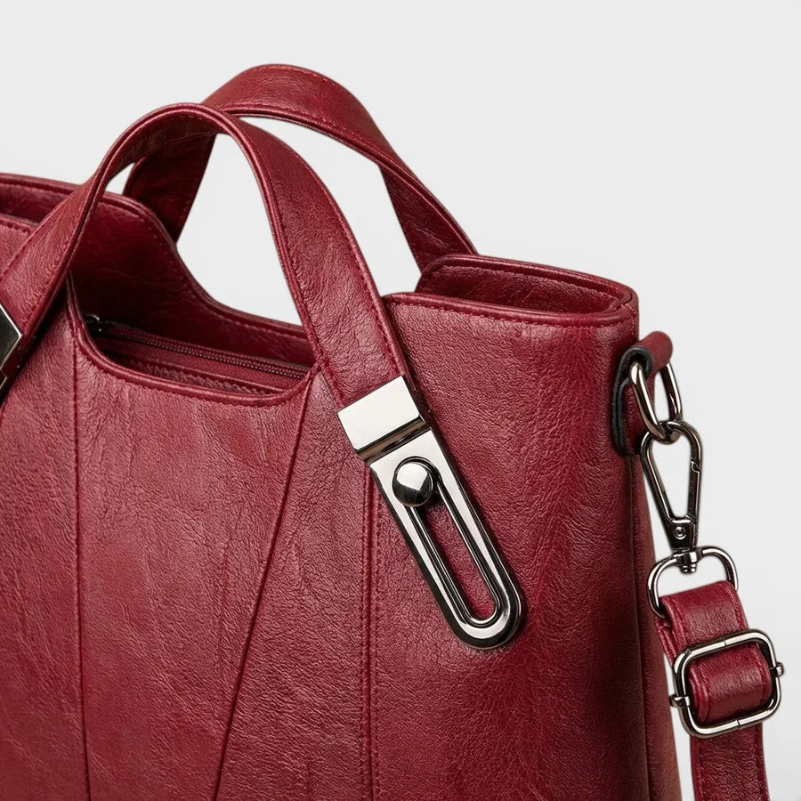 Elegante Damenhandtasche aus Leder