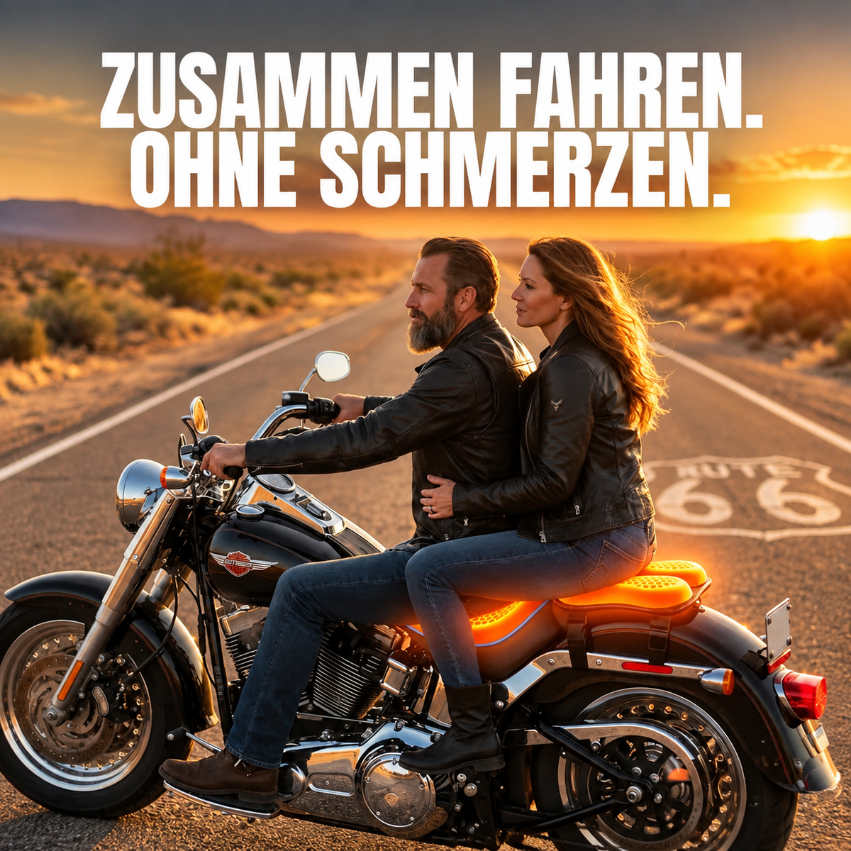 Coussin Moto en Gel Ergonomique