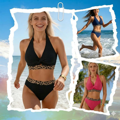 Bikini mit Leopardenmuster
