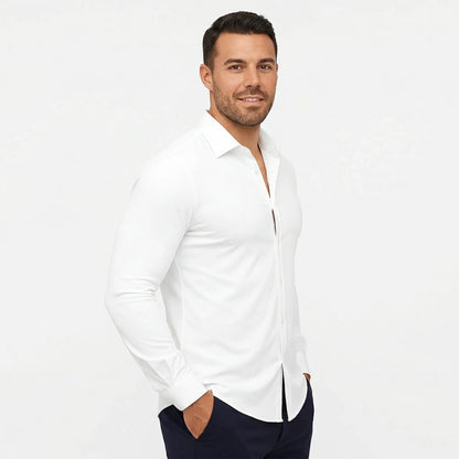 Chemise élégante sans repassage