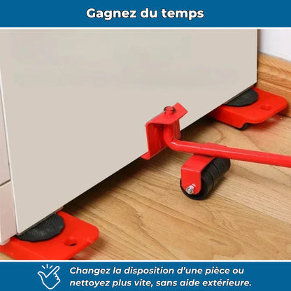 Kit de levage pratique pour meubles et électroménagers