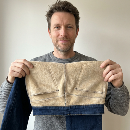 Herrenjeans mit Fleecefutter