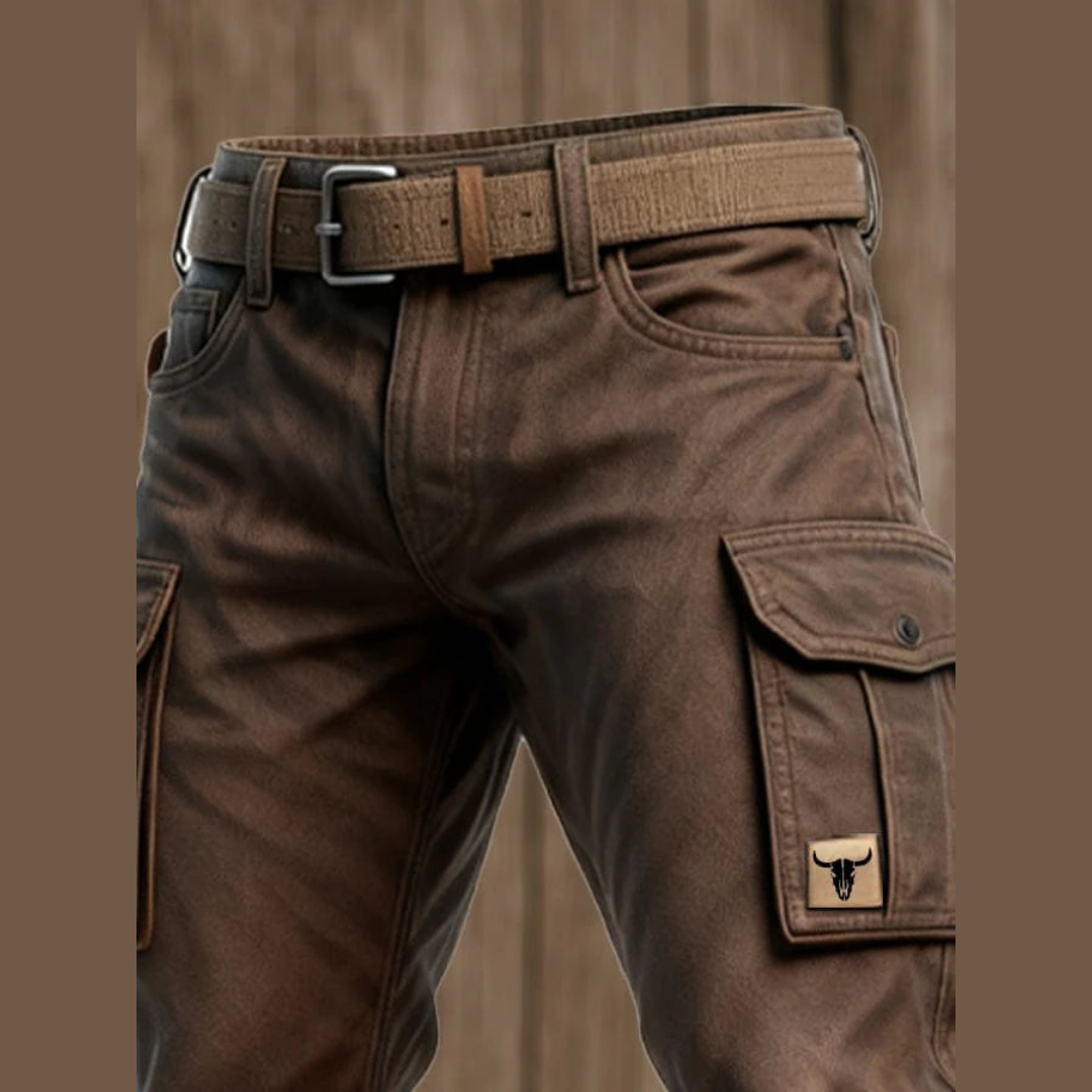 Gefütterte Cargo-Hose für Herren