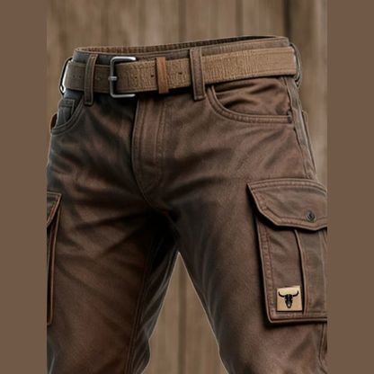 Gefütterte Cargo-Hose für Herren