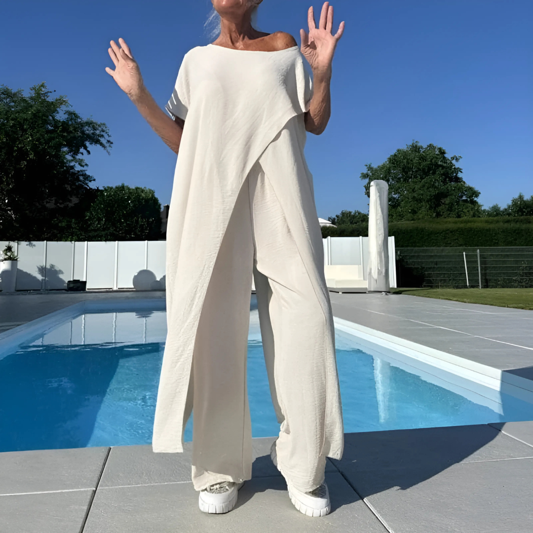 Ensemble d'été fluide femme
