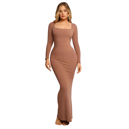 Robe courte sculptante femme