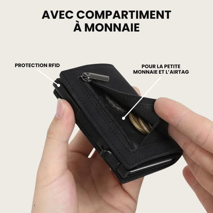 Kompakte, RFID-sichere Geldbörse