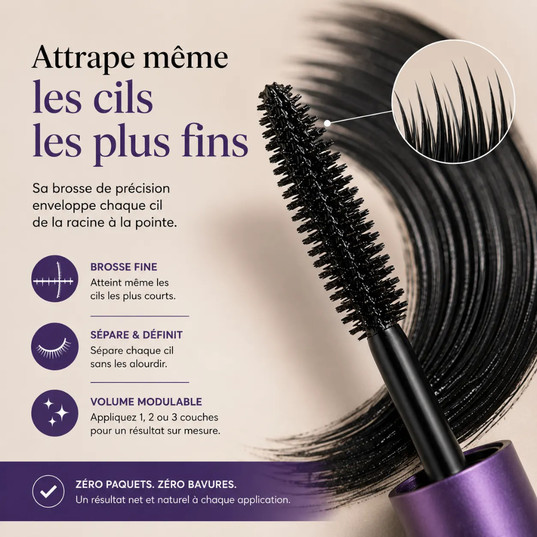 Volumen-Mascara für reife Wimpern