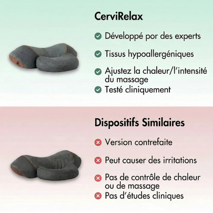 Coussin cervical chauffant de massage