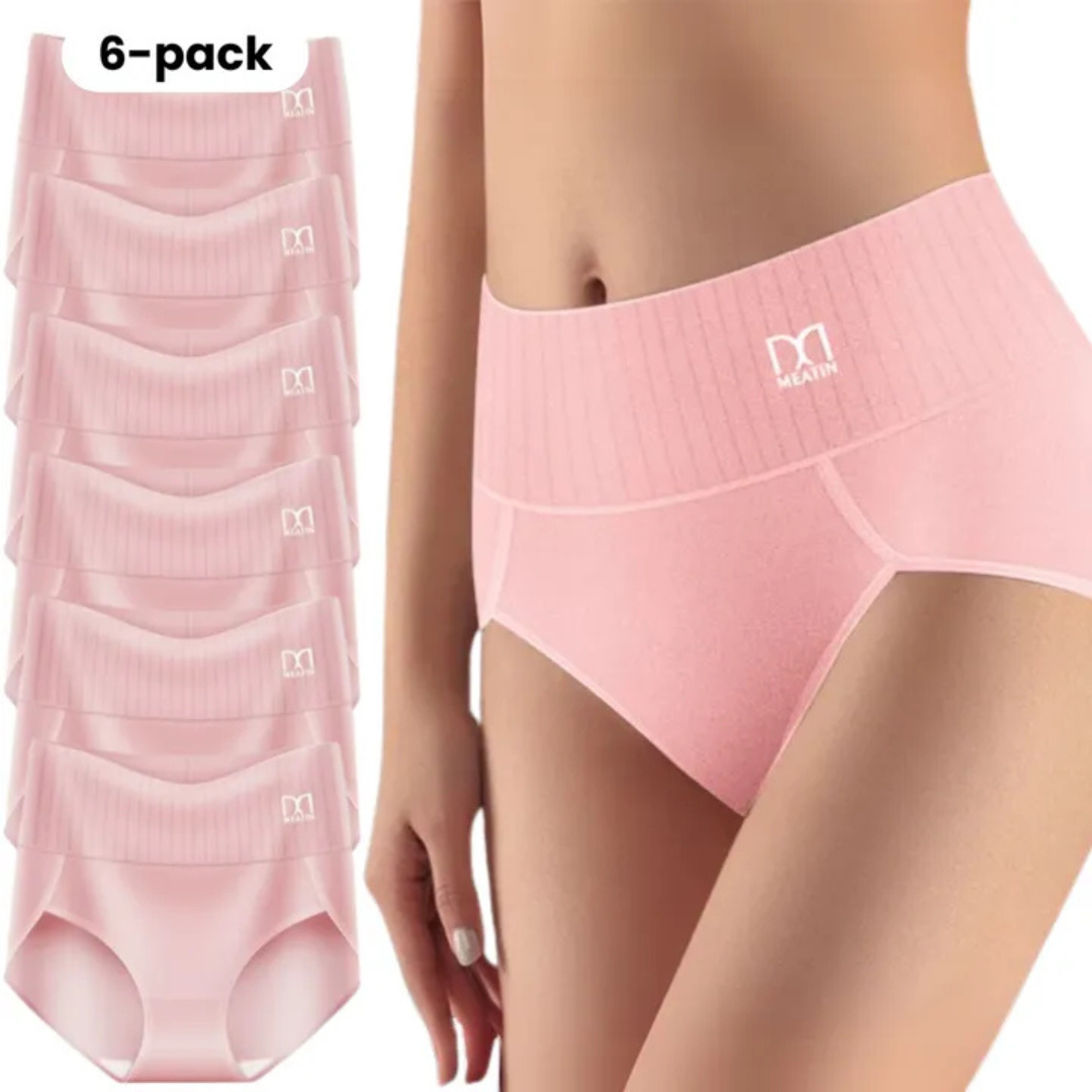 6er-Pack Damen-Taillenslips