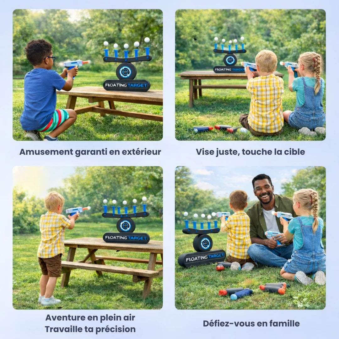 Jeu de tir aux balles flottantes