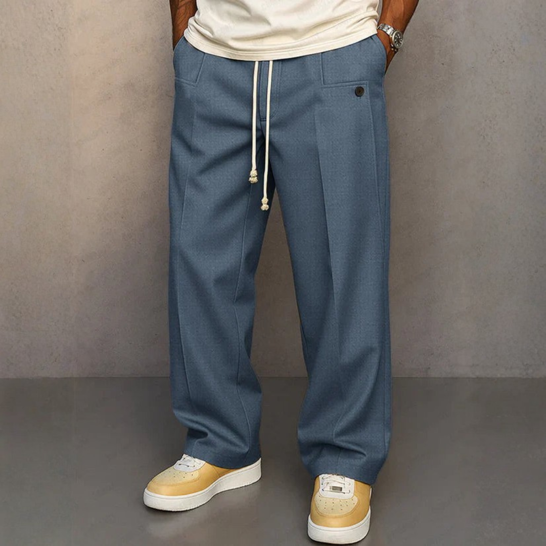 Elegante Hose mit verstellbarem Kordelzug