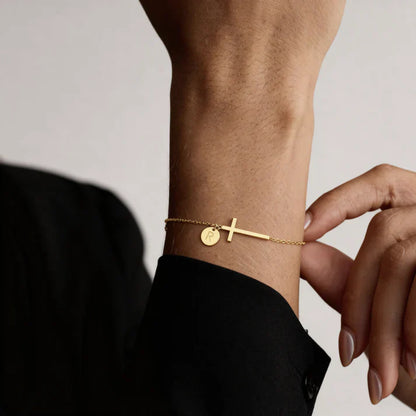 Bracelet Personnalisé Croix