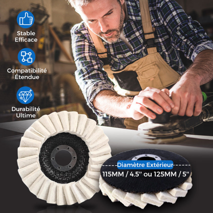 Lamellen-Polierplatte