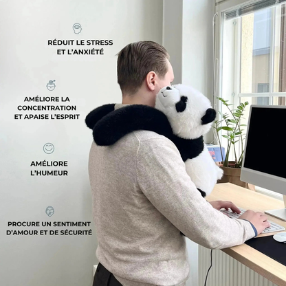 Peluche Panda Relaxante avec Bras Lestés