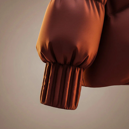 Veste matelassée d’hiver avec col doublé