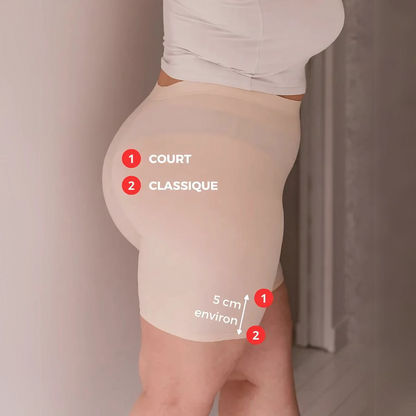 Shorty gainant femme court