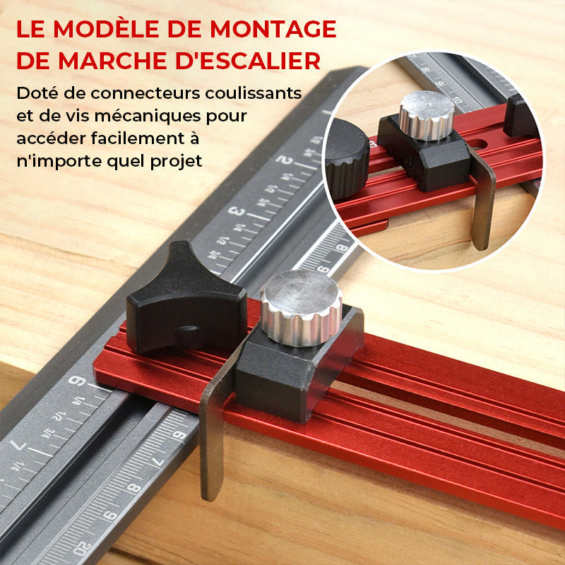 Nouvel outil de mesure d'escalier