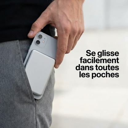Ultrakompakte externe Mini-Powerbank