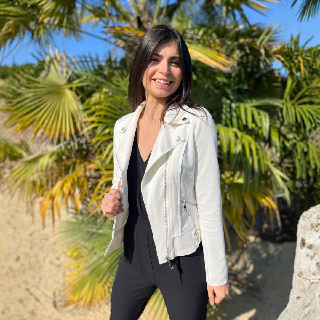 Weiche Lederjacke für Damen