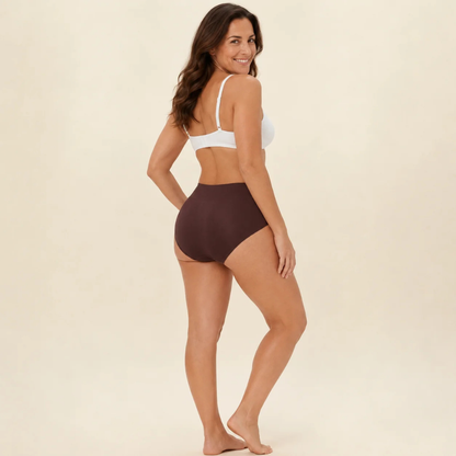 Absorbierende Damenhose mit hoher Taille