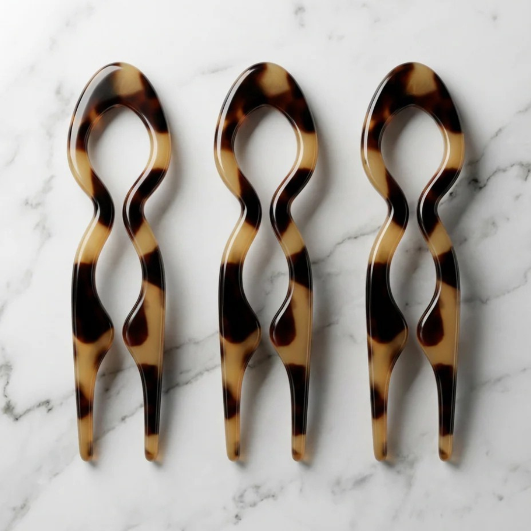 Pinces à Cheveux Françaises (Lot de 3)