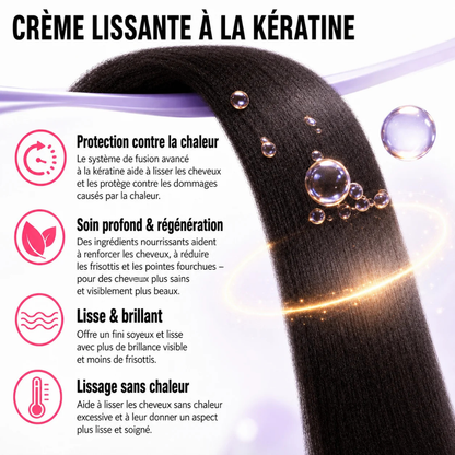 Peigne Lissant Hydratant Cheveux Crépus