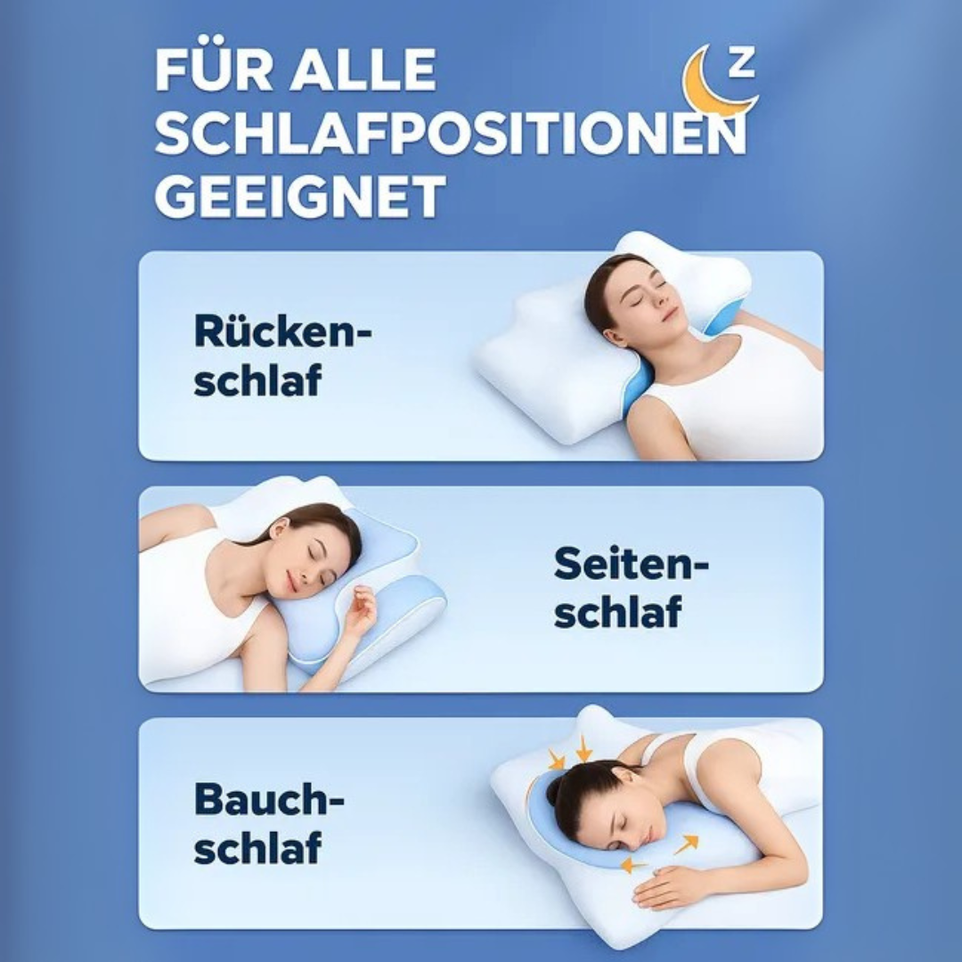 Orthopädisches Nackenkissen zur Unterstützung