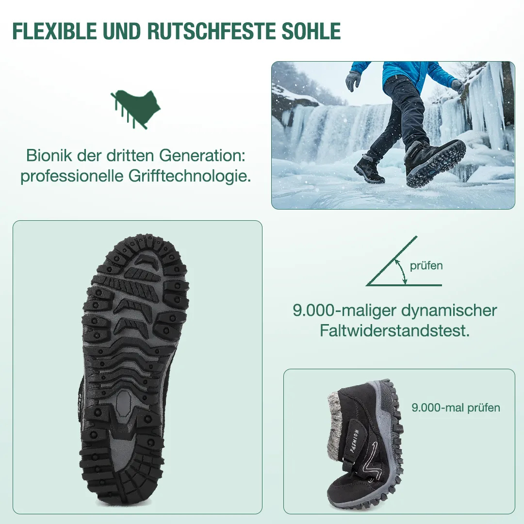 Bottes d’hiver orthopédiques pour femmes