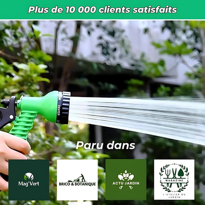 Tuyau d’arrosage extensible et léger