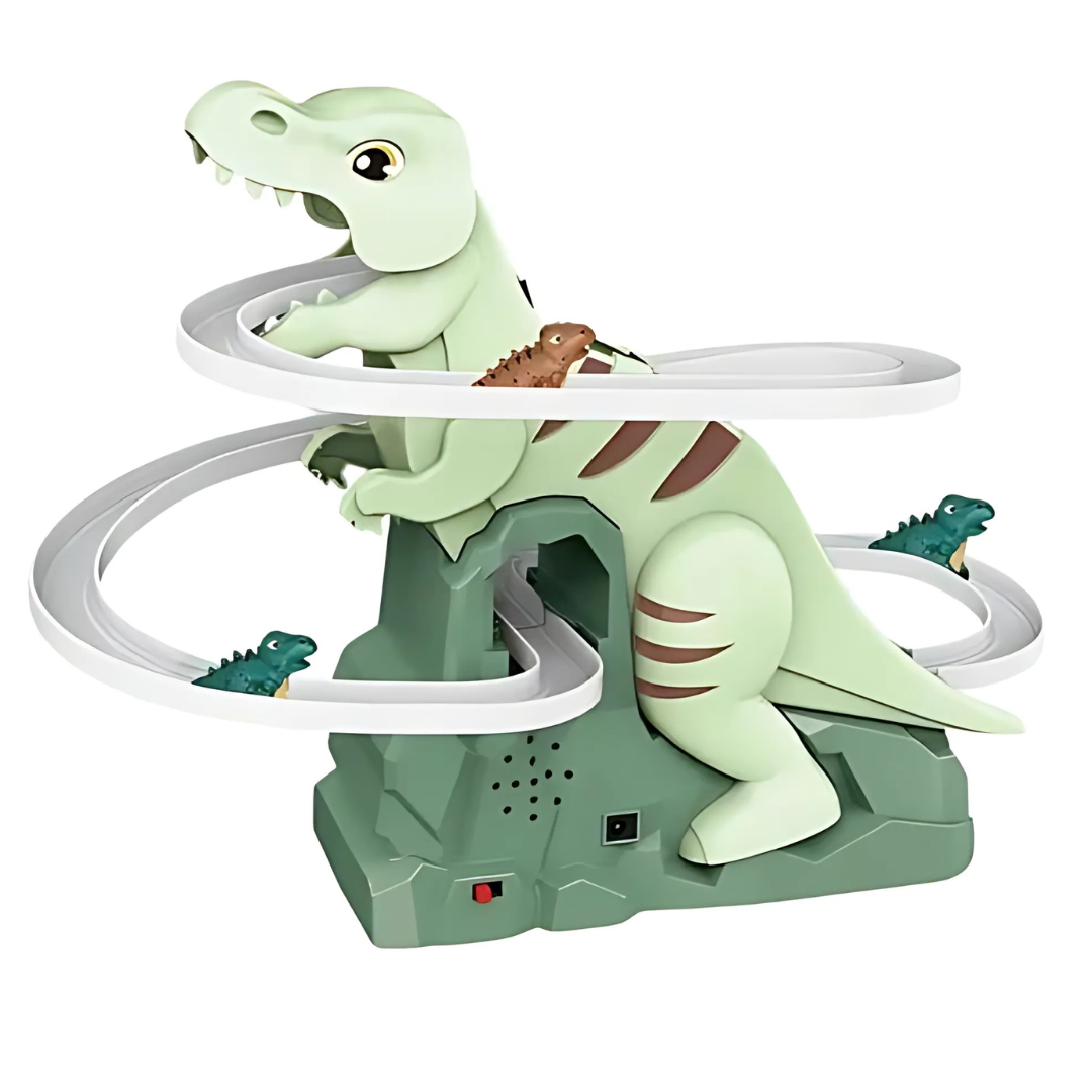 Circuit dinosaure enfant rapide et lumineux