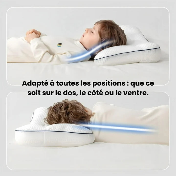 Oreiller ergonomique pour enfant