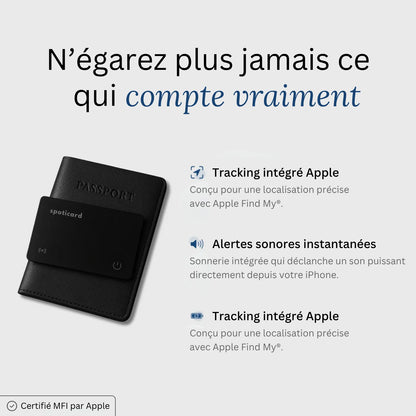 Carte de Suivi Ultra-Fine avec Apple Find My